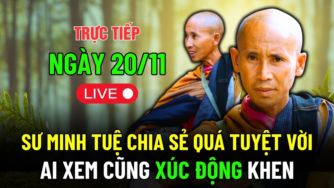 🔴 Sư Minh Tuệ Chia Sẻ Phật Pháp Khiến Ai Cũng Cúi Đầu Thán Phục #suminhtue #thichminhtue