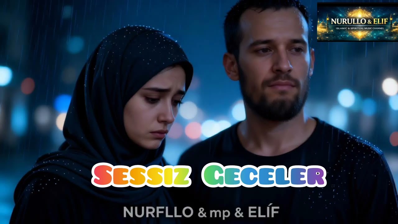 SESSİZ GECELER — NURULLO & ELİF #NurulloAndElif #IslamicMusic #SpiritualMusic #IslamicSongs #music 