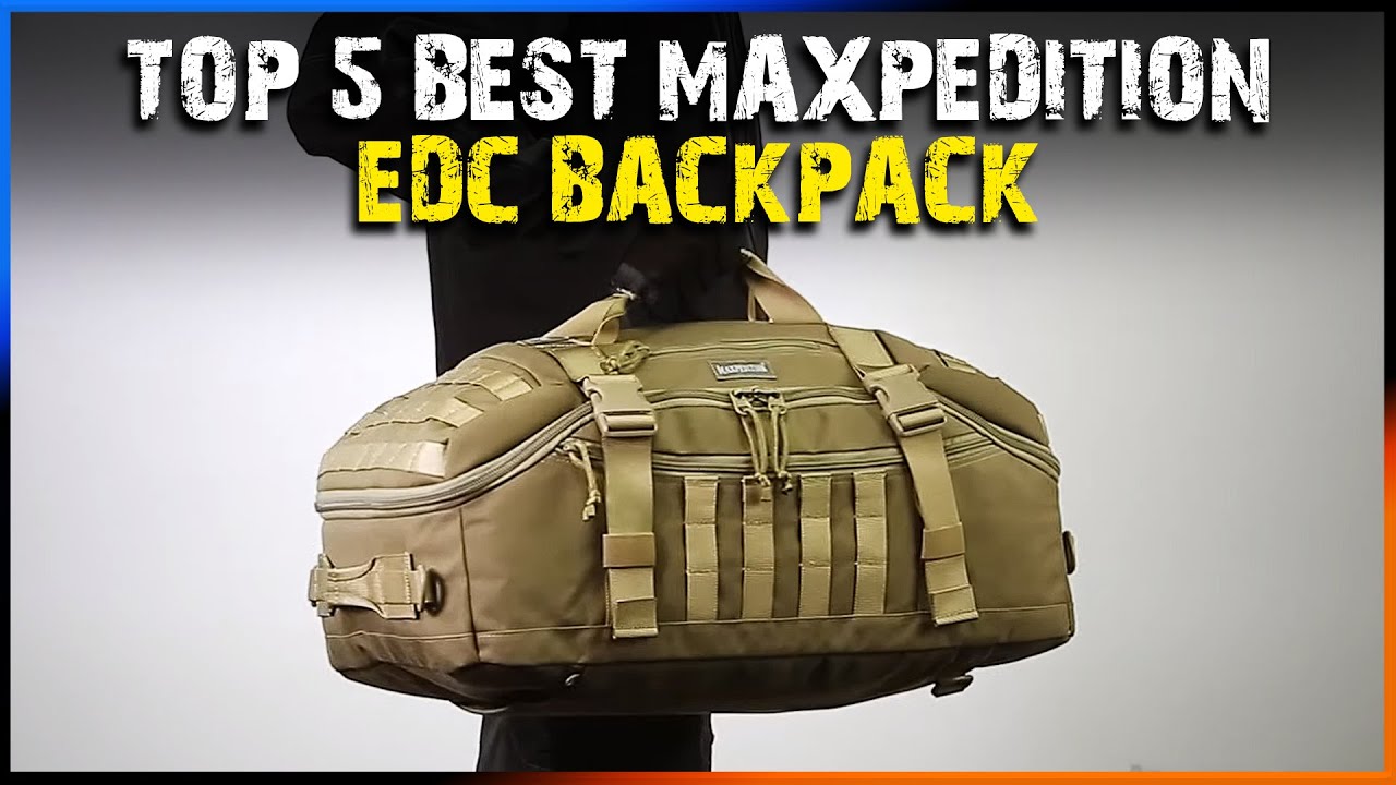 Top 5 BEST Maxpedition EDC Backpack On Amazon (Best Backpacks 2023)