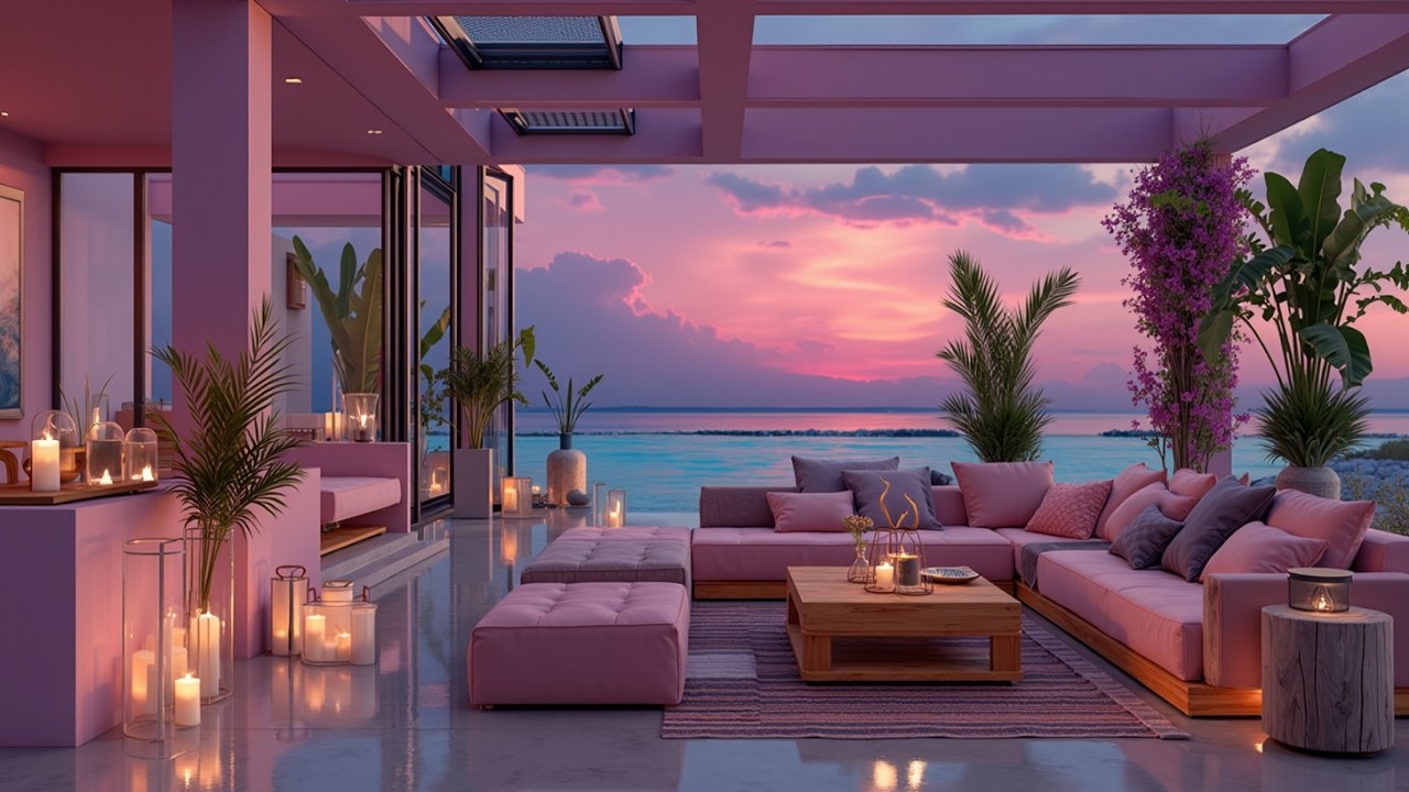 Chill House Lounge Soundscape ~ Tropical Deep House Mix for Beach Paradise