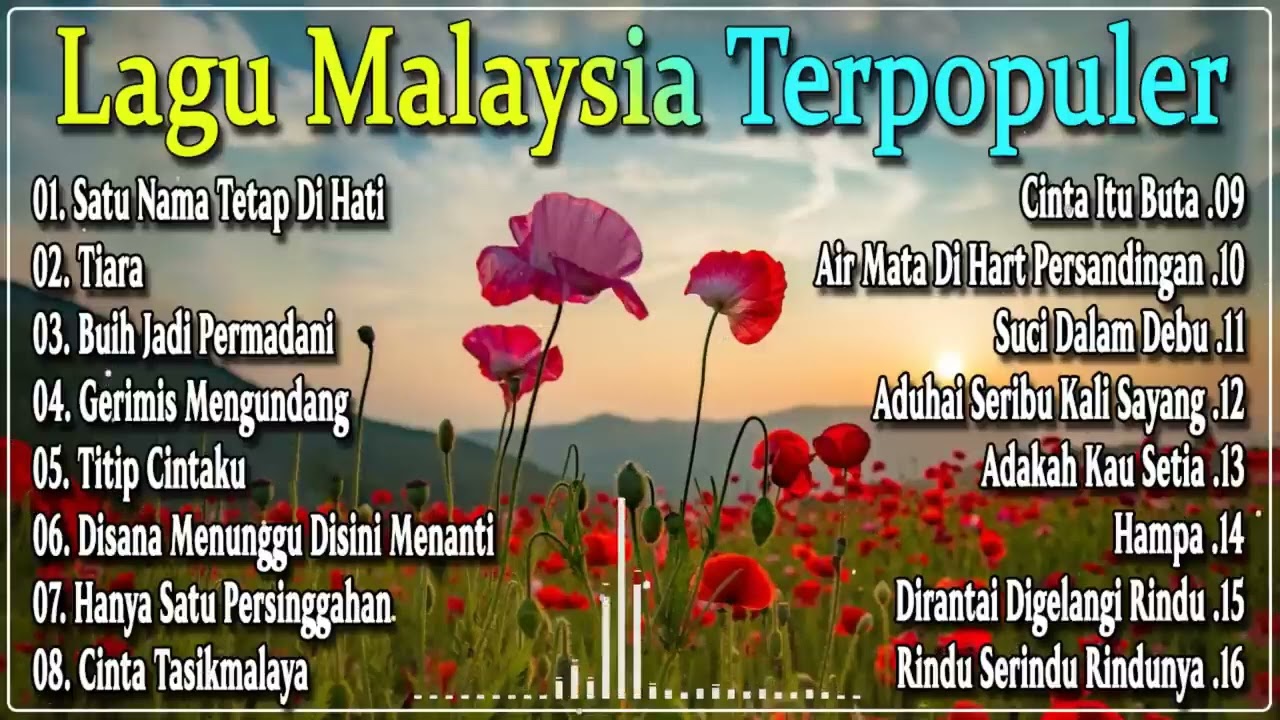 16 LAGU MALAYSIA TEPOPULER FULL ALBUM 