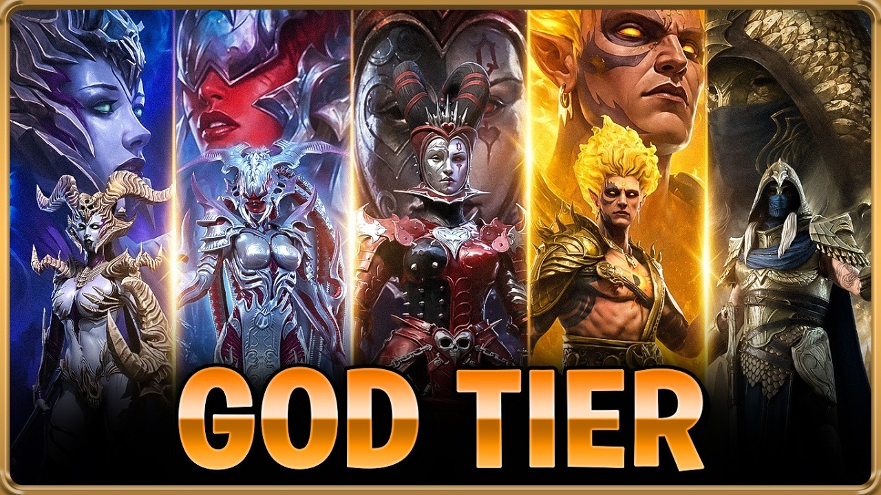 GAME OVER! You Pull One & You Won... The Best Void Champions In Each Faction Raid: Shadow Legends