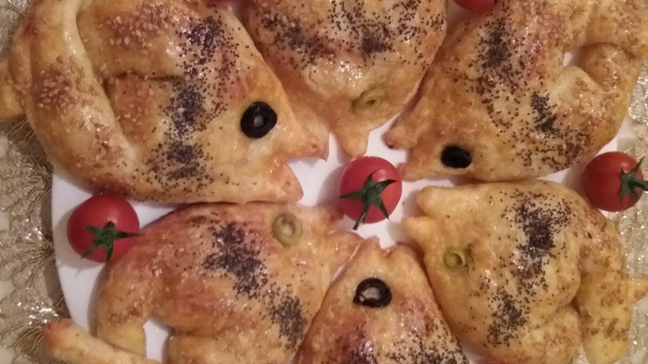 مسمن معمر على شكل سمكة 🌛شهيوات رمضانية 🌛