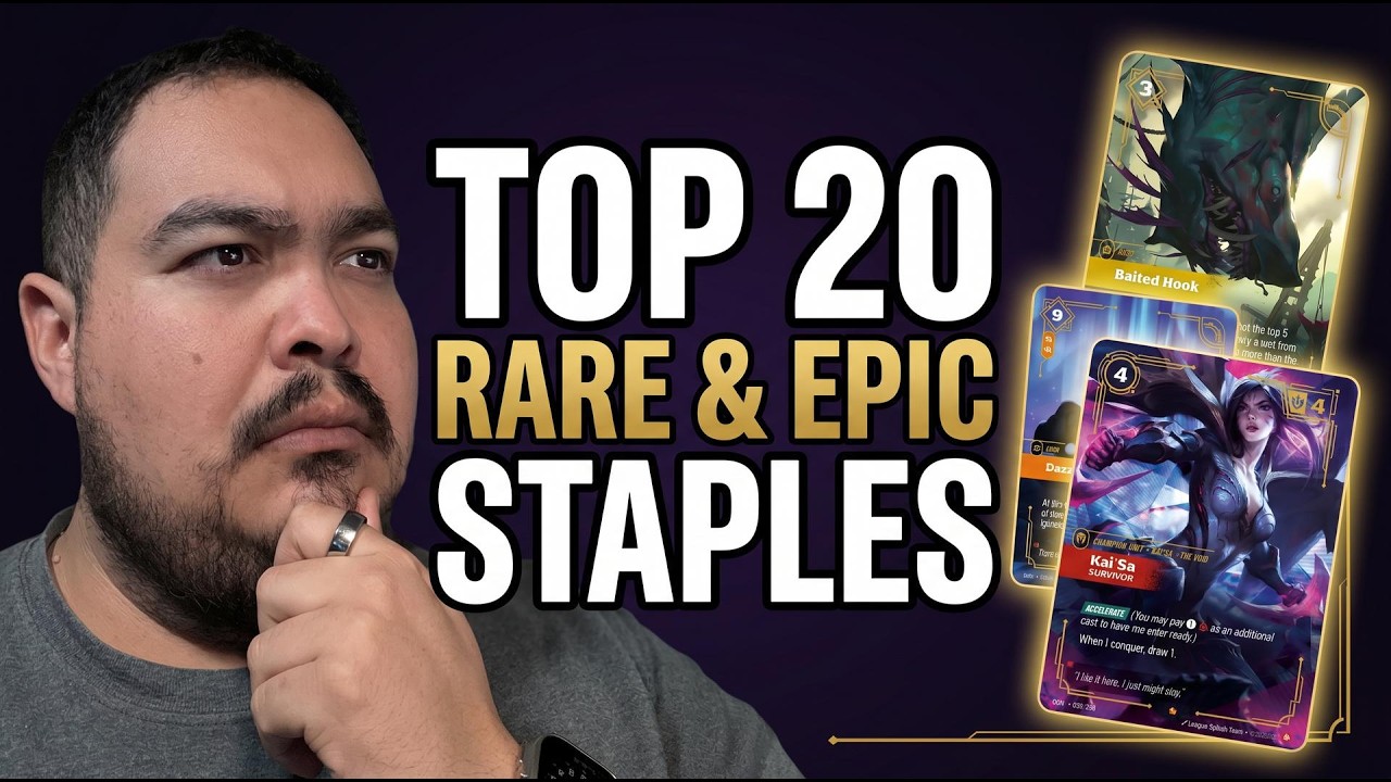 Top 20 Rare & Epic Staples in Riftbound &mdash; Your Buy List