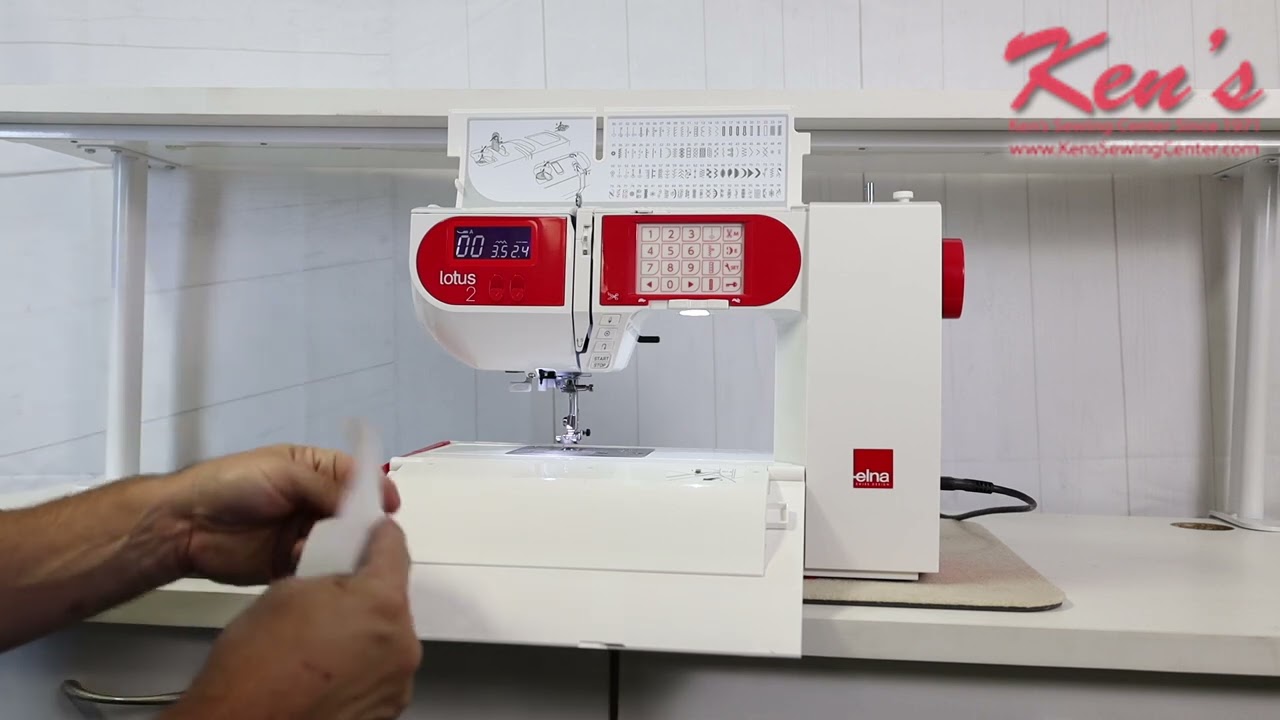 Elna Lotus 2 Sewing Machine Overview by Ken's Sewing Center in Muscle Shoals, AL