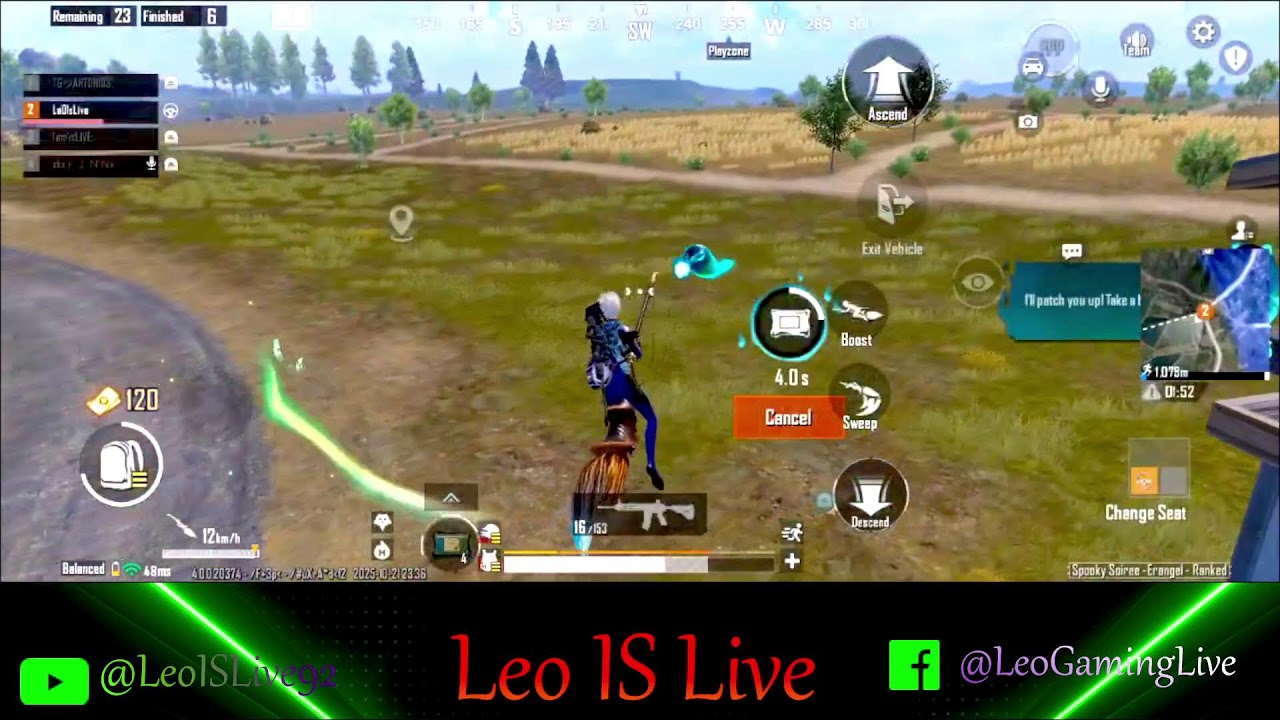 Leo IS Live  BGMI