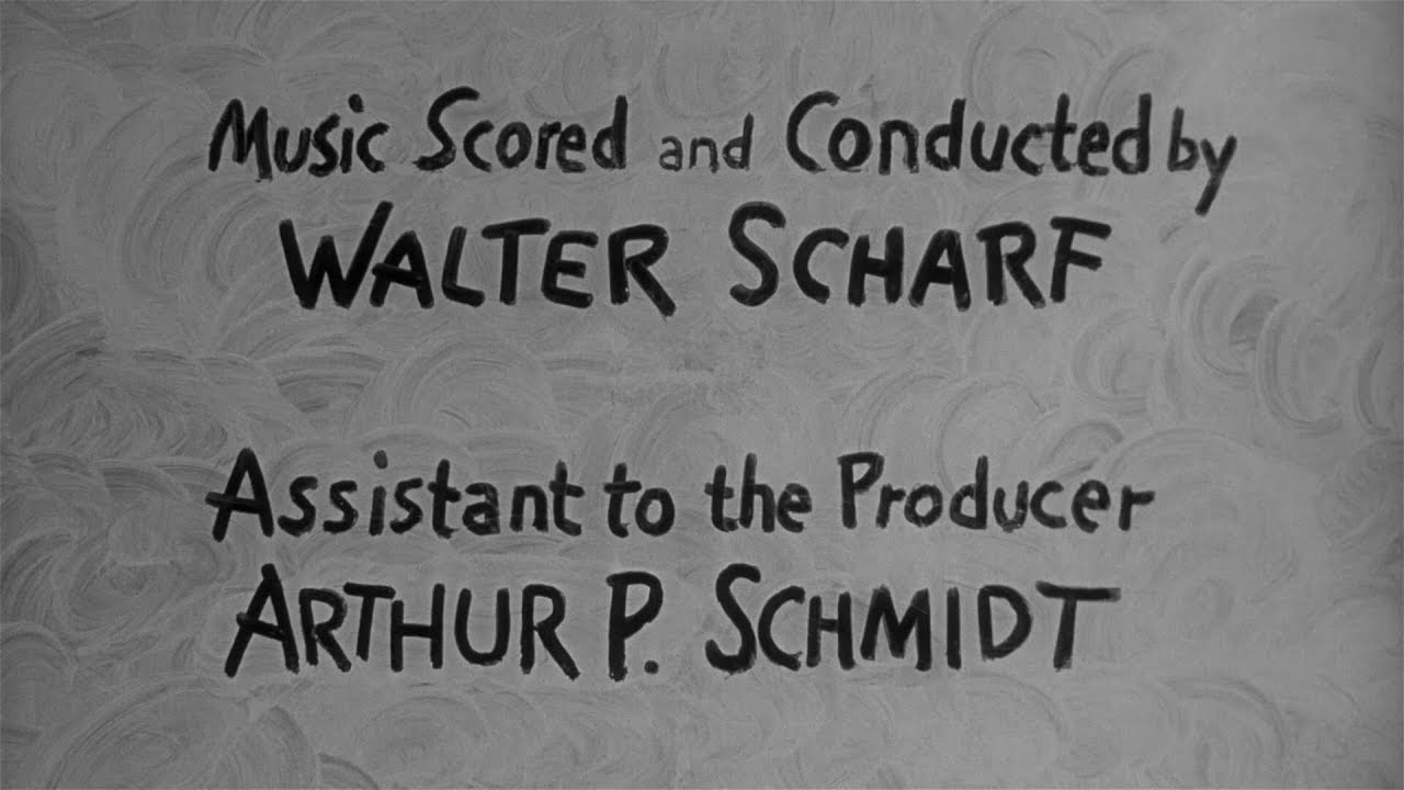 Walter Scharf - The Bellboy  (Opening Titles)