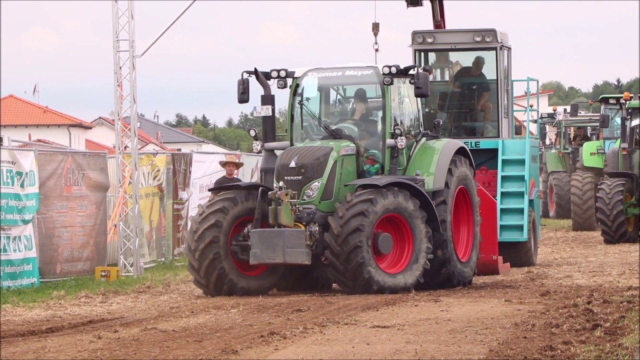 Fendt 724 / Traktorpulling Obermeitingen 2019