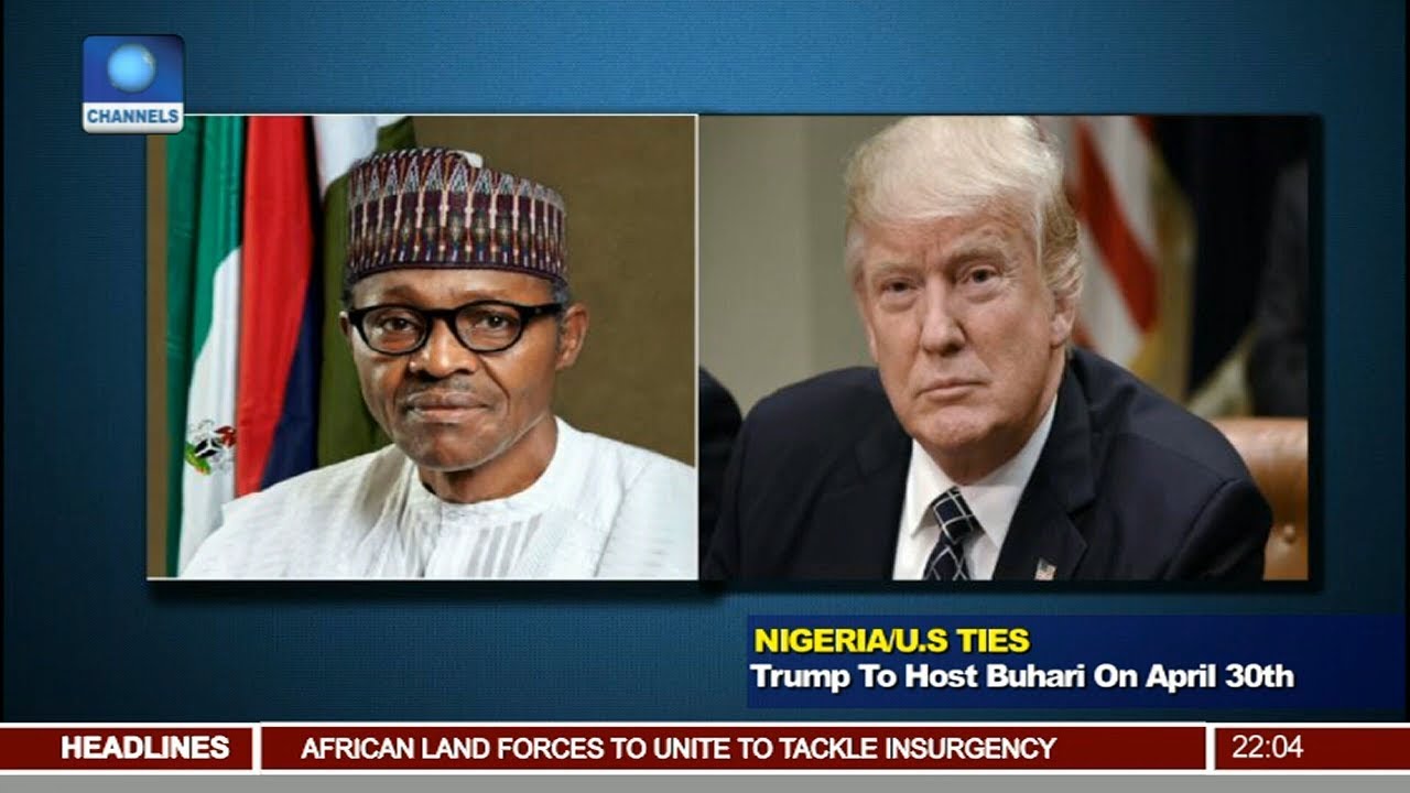 Trump To Host Buhari On April 30th Pt.1 |News@10| 16/04/18