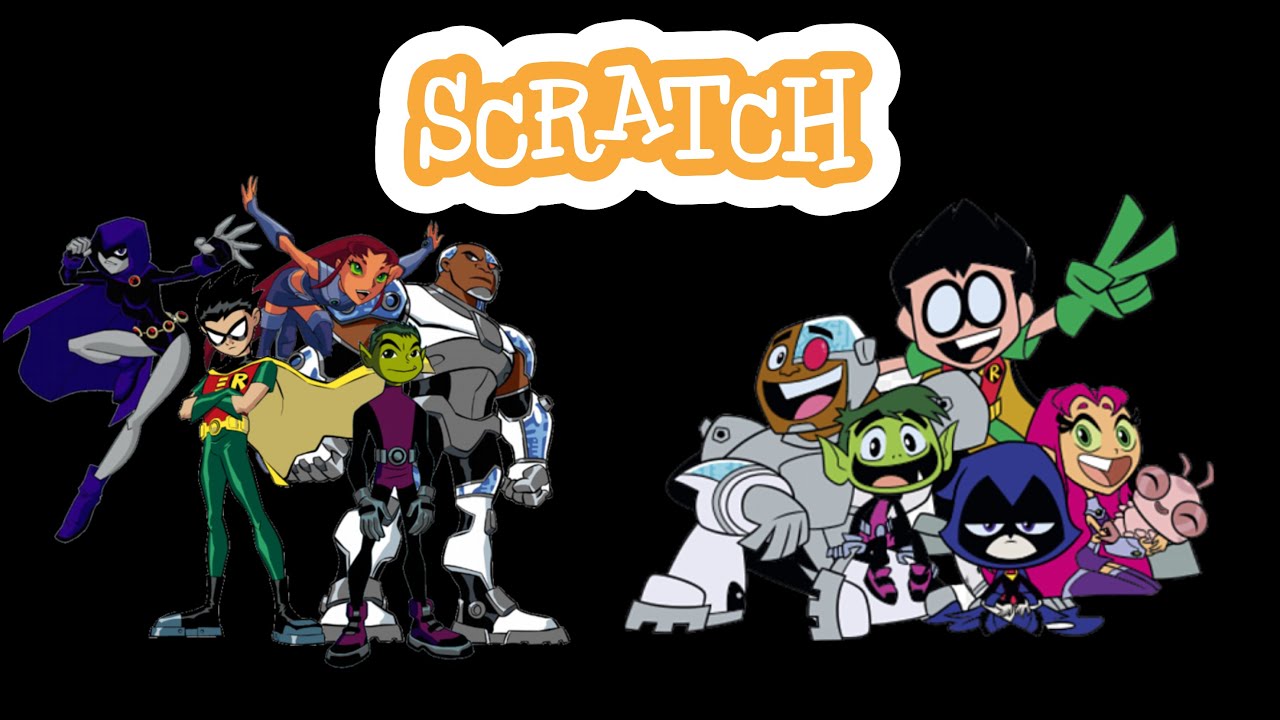 I Played TEEN TITANS Games on SCRATCH!