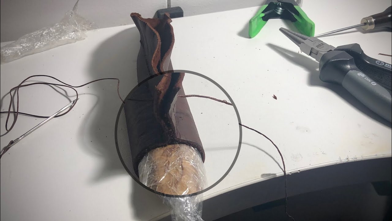 ”TSI” puukko, osa 5 Tupen ompelu