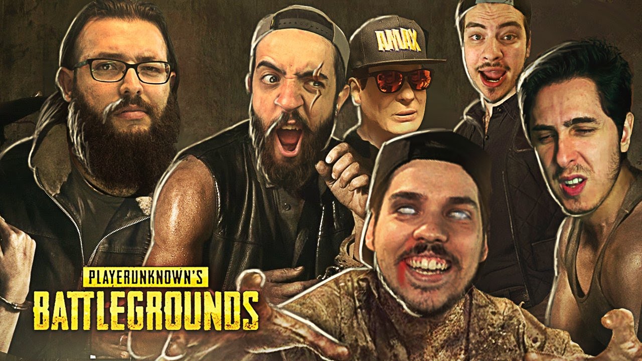BATTLEGROUNDS - DESAFIO! PRIMEIRA PESSOA E ZUMBIS ft Castanhari, Caue Moura, Silvio, Drezzy, Pedro,