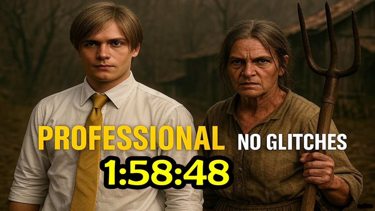 Resident Evil 4 NO GLITCHES Professional speedrun - 01:58'48''