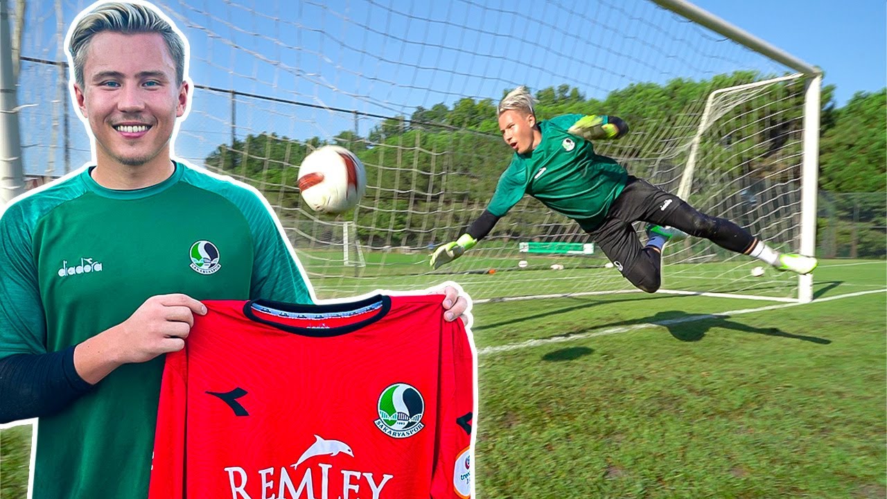 Can I Survive A Pro Goalkeeper Training?  (Sakaryaspor)