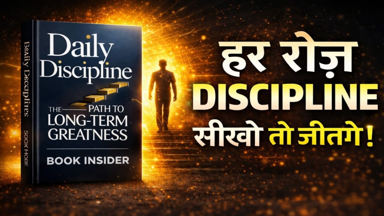 हर रोज़ Discipline नहीं सीखी तो ज़िंदगी औसत ही रह जाएगी! | Daily Discipline Book Summary Hindi