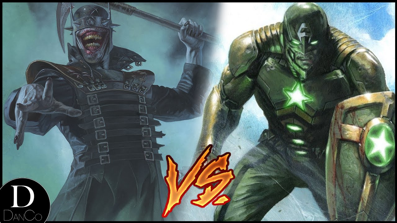 Batman Who Laughs VS Hydra Captain America | BATTLE ARENA | Marvel VS DC