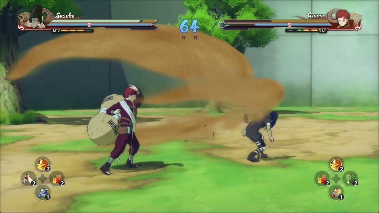 Sasuke Kid vs Gaara Kid – Chidori vs Pasir Shukaku!