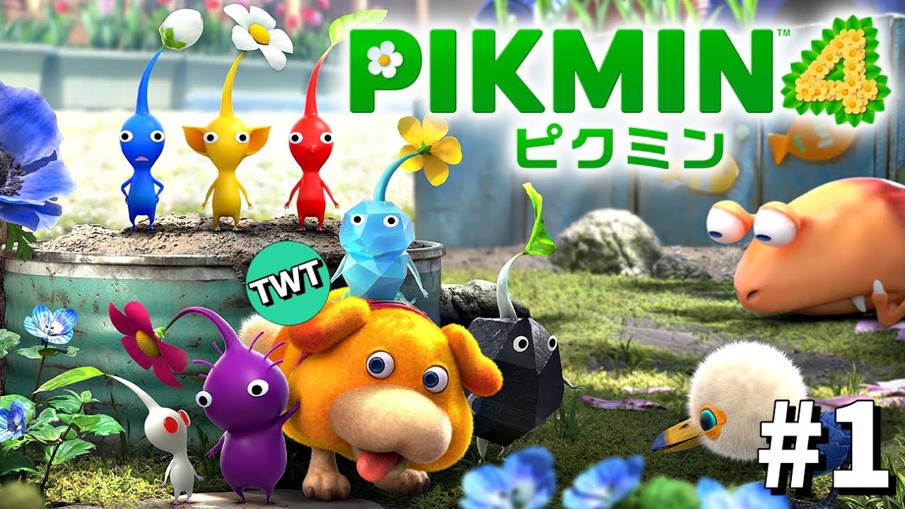 【ピクミン4 #1】シリーズ最新作！ピクミン4 を実況プレイ【体験版プレイ→0時から製品版にデータ引継ぎ】
