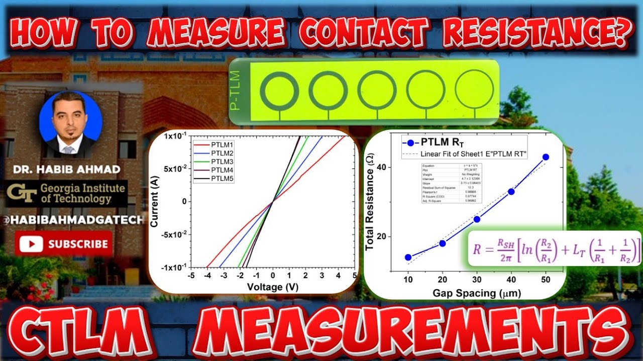 CTLM Technique || How to Measure Contact Resistance of Semiconductor Devices? 🔧⚡️📏