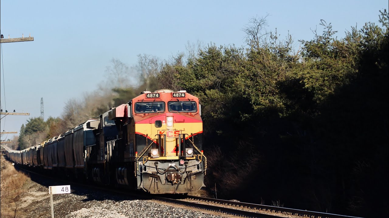 Highballin Thru’ Puslinch! CPKC 331 With a Grey Ghost Trailing || Galt Sub Galt Subdivision Ontario