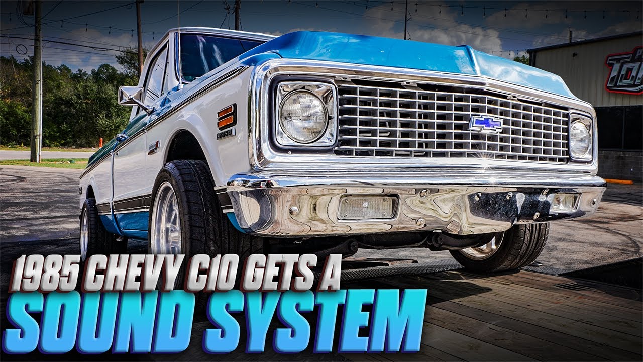 FREDDYLSX устанавливает аудиосистему на свой Chevrolet C10 1972 года 🥶