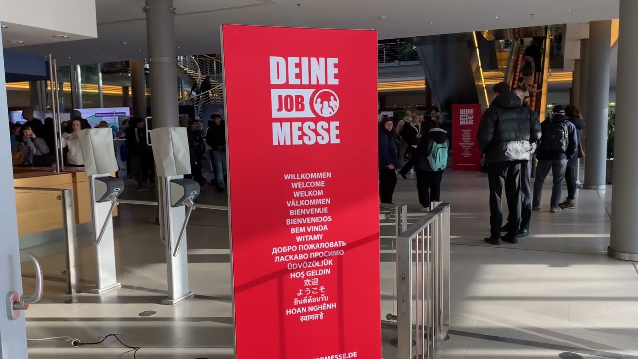 Работа в Германии: Как искать работу на Лейпцигской ярмарке (Leipziger Messe). #РаботаВГермании
