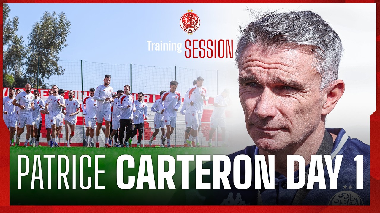 New Era Begins | First Training with Coach Patrice Carteron 🔴🔥