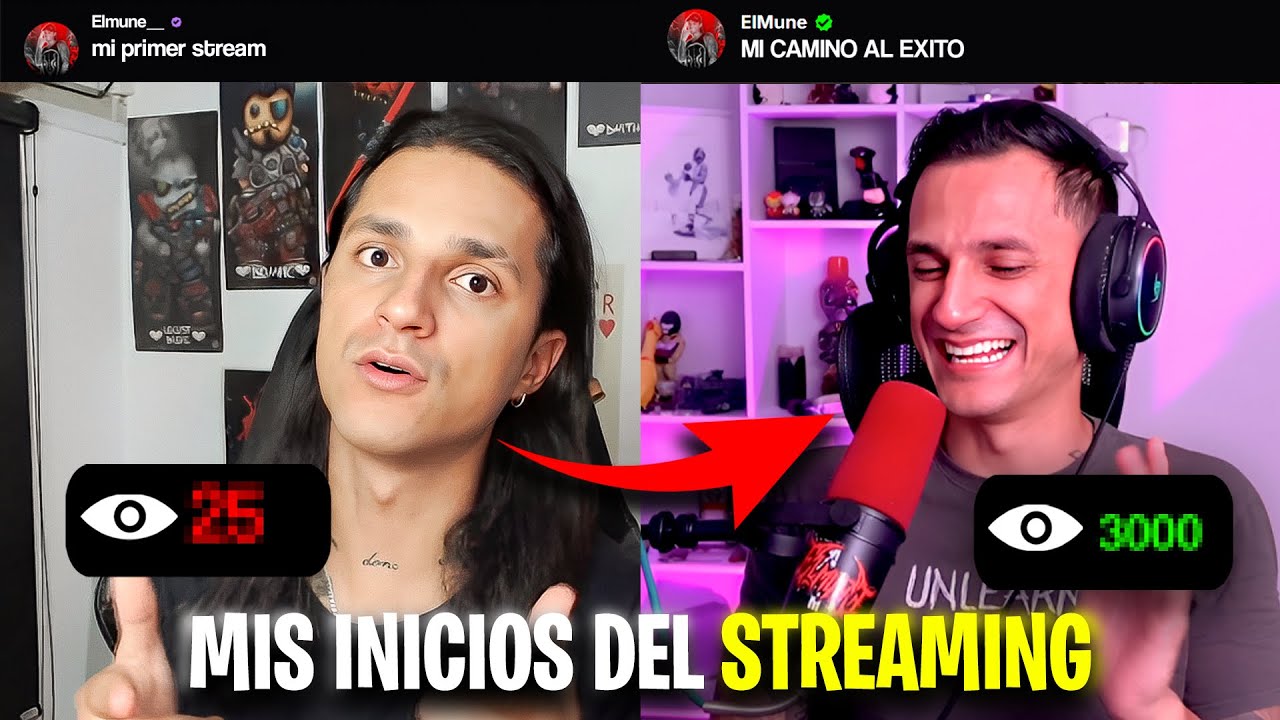 COMO COMENCE A HACER STREAMING | Anecdatario | El Mu&ntilde;e