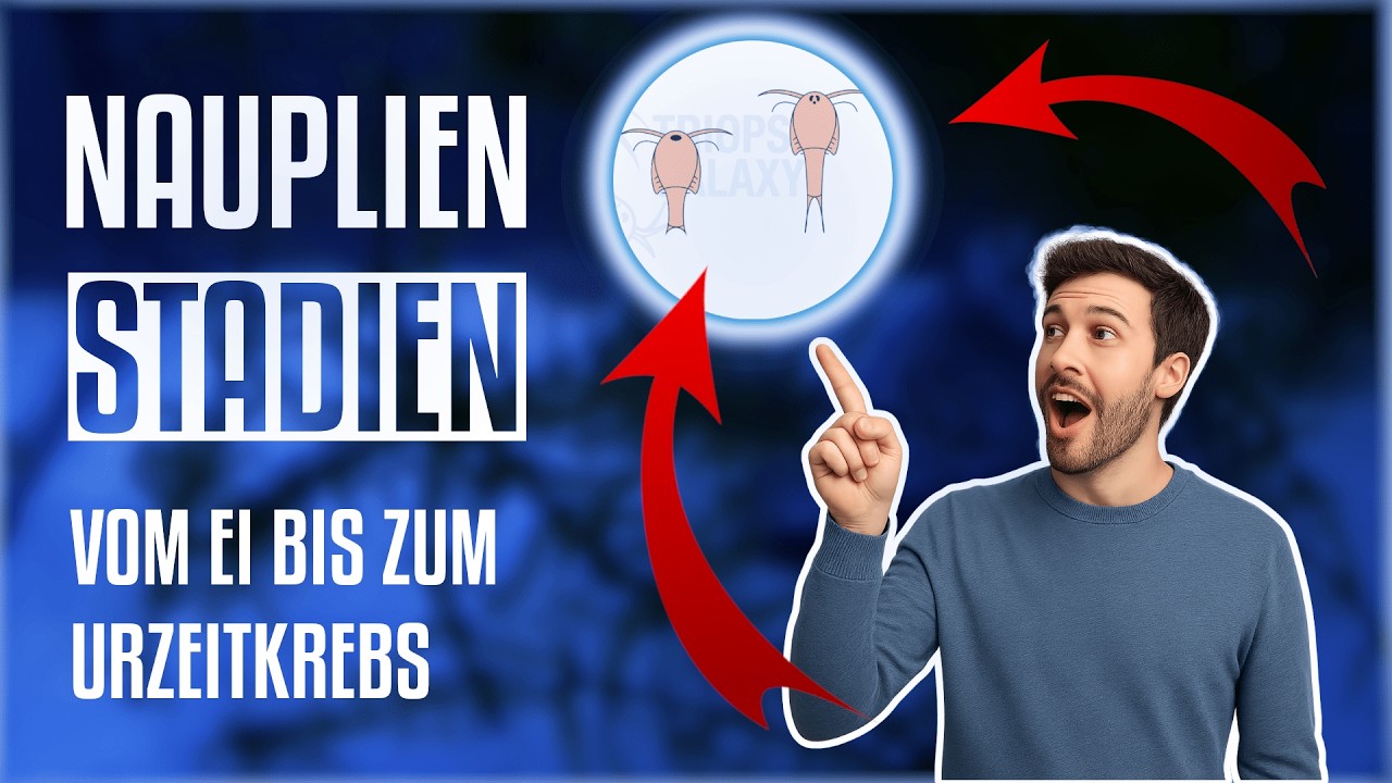 Nauplienstadien: Vom Ei bis zum Urzeitkrebs 🦐