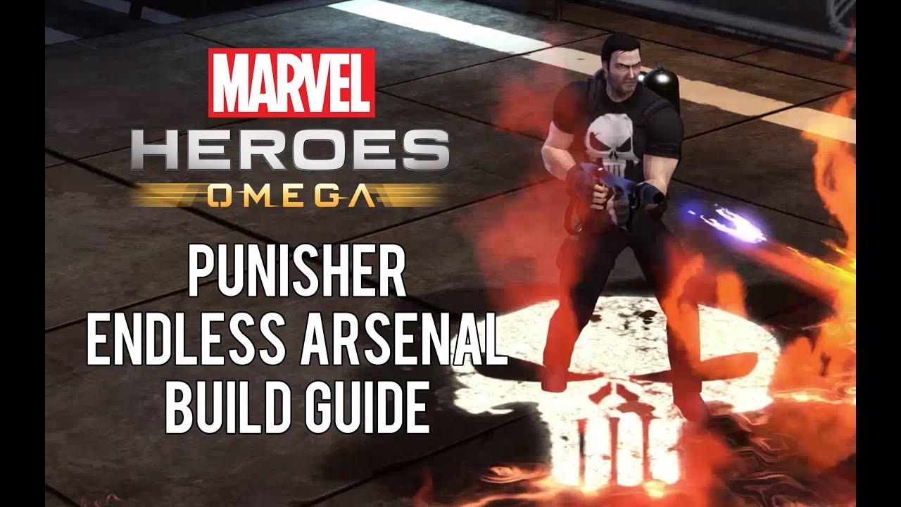 Punisher 'Endless Arsenal' Build Guide - Marvel Heroes Omega (PS4/XBOX)