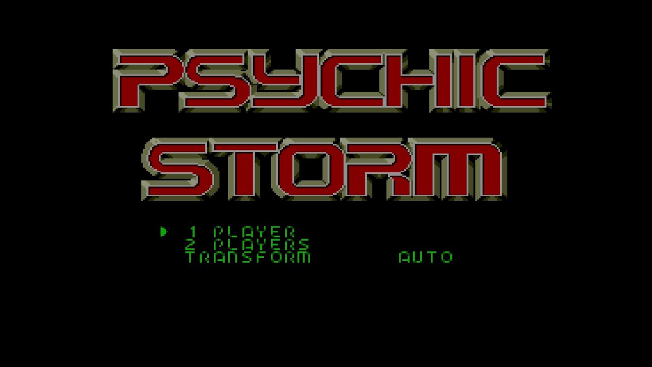 PSYCHIC STORM (サイキック・ストーム). [PC Engine Super CD]. 1CC. No Death. 60Fps.