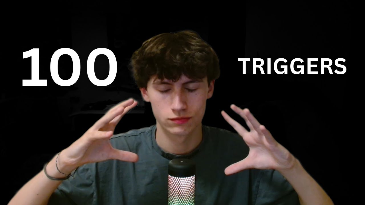 ASMR 100 Triggers in 10 Minutes for Deep Sleep (Fast & Tingly Challenge)