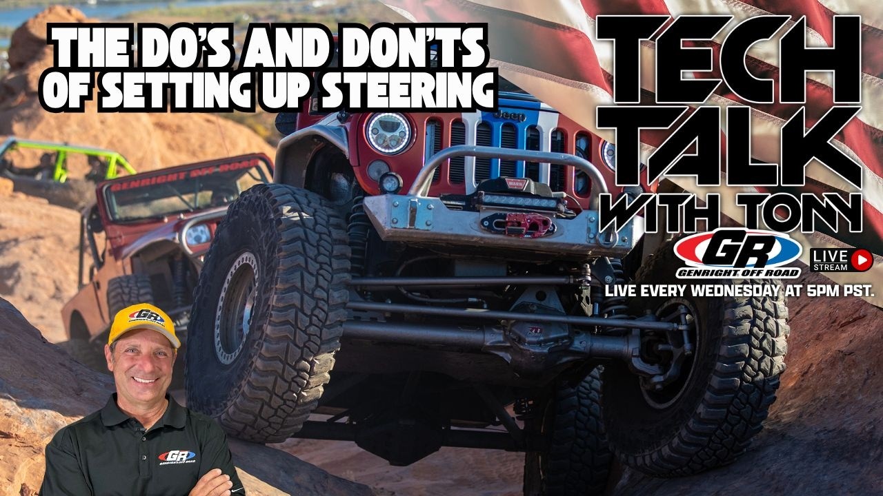 The DO's And DON'Ts Of Setting Up Your Steering On Your JEEP CORRECTLY!