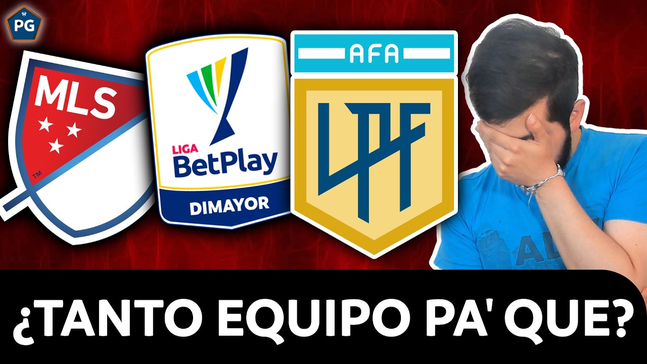 6 LIGAS CON MÁS de 20 EQUIPOS en 1RA DIVISIÓN en el MUNDO⚽ (ARGENTINA, USA…) ¿POR QUÉ TIENEN TANTOS?