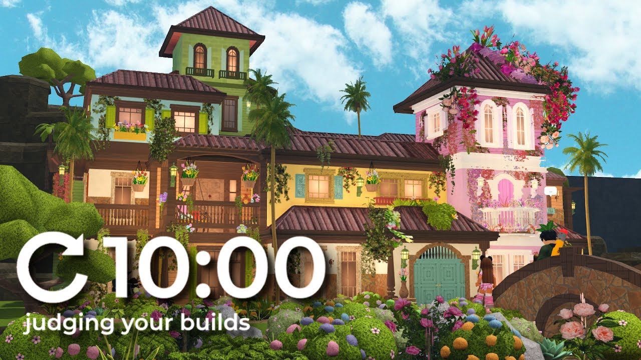rating YOUR bloxburg houses, but the server resets every 10 minutes... (7)