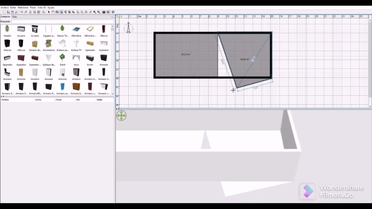 sweet home 3d. niveles