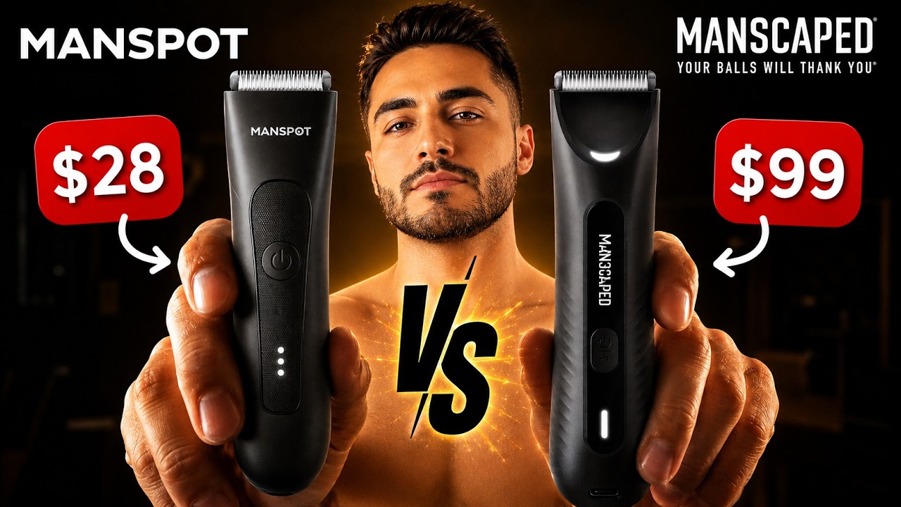 MANSPOT против MANSCAPED 3.0 (2026) | Лучший триммер для тела для мужчин