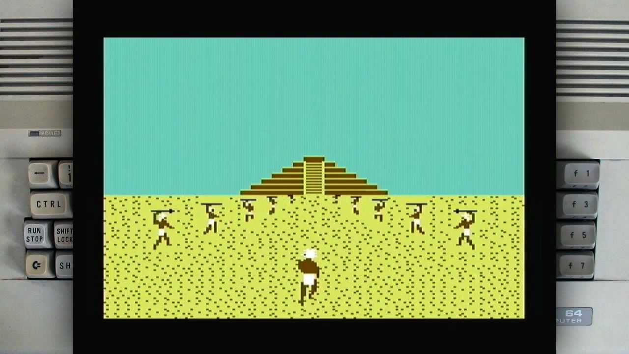 Aztec Challenge on a Commodore 64