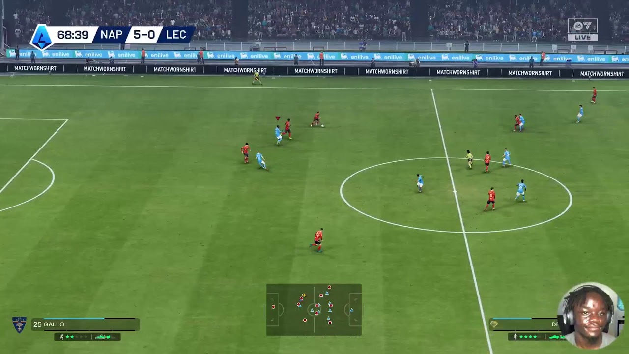 PS5 PRO SERIE A ENILIVE CUP NAPOLI VS LECCE  FC26