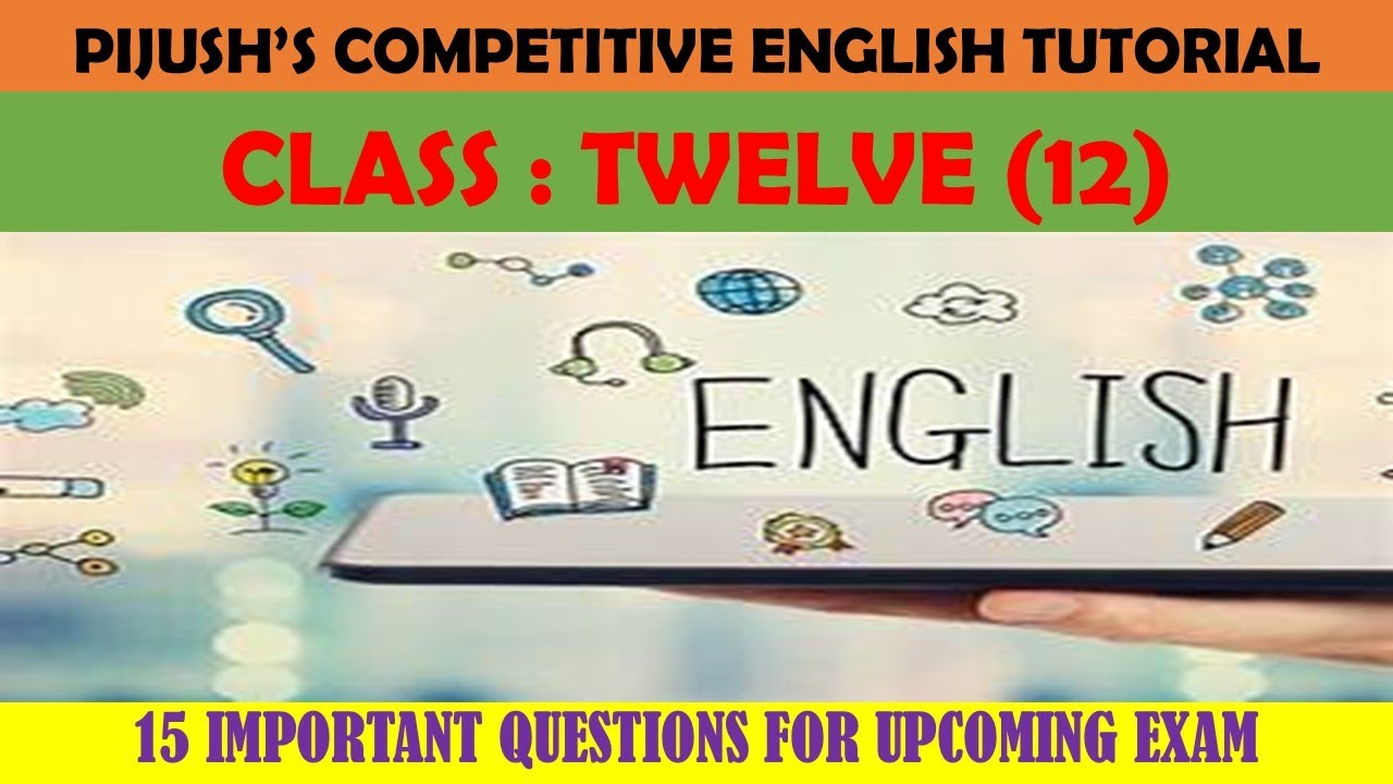 ENGLISH MIX QUESTIONS FOR KP MAIN  II CLASS : 12  II #kpmain #kp #english
