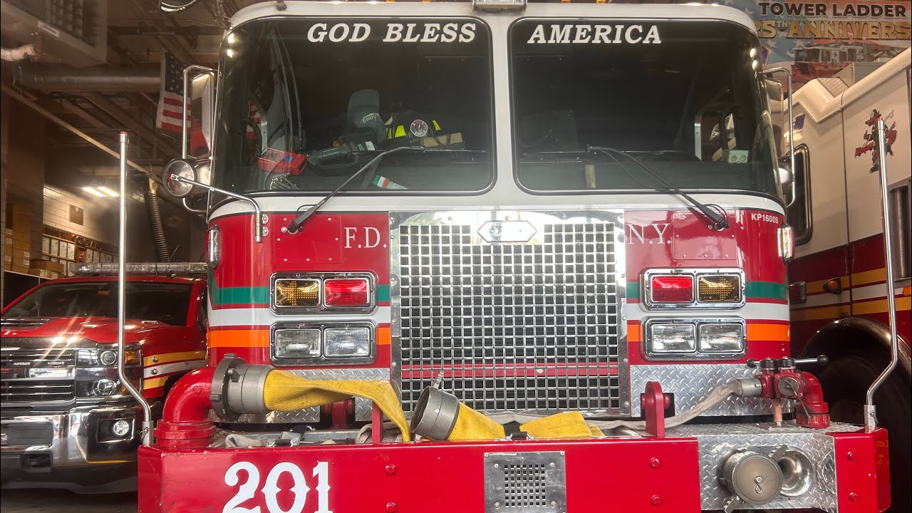FDNY Engine 201, FDNY Ladder 114 And Battalion Chief Responds To Box 1590. 7/27/24