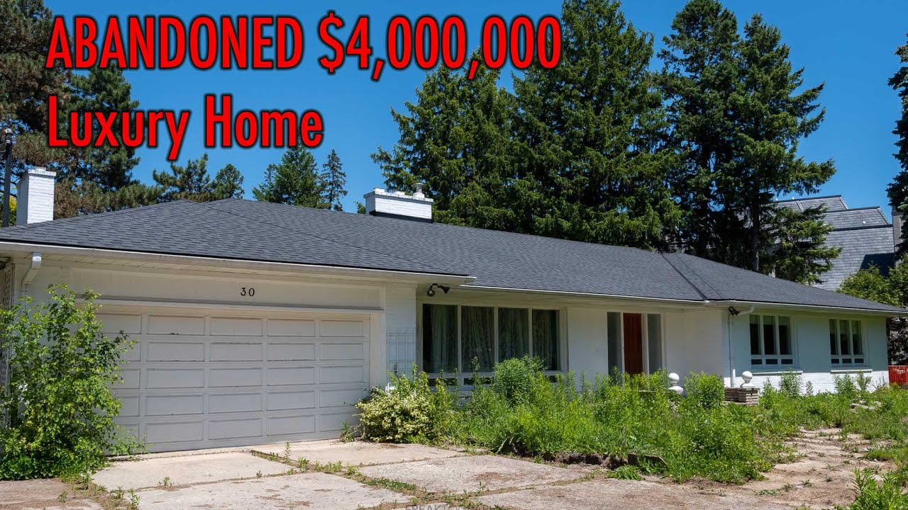 Exploring an ABANDONED $4,000,000 Luxury Home in Toronto with Carlo Paolozza