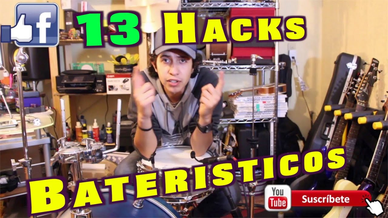 13 Drum Hacks en español o Soluciones para economizar en tu bateria| Hugo Zerecero