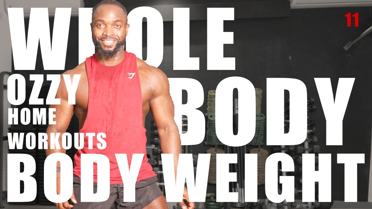 20-Minute Full Body Bodyweight Workout at Home (No Equipment)
