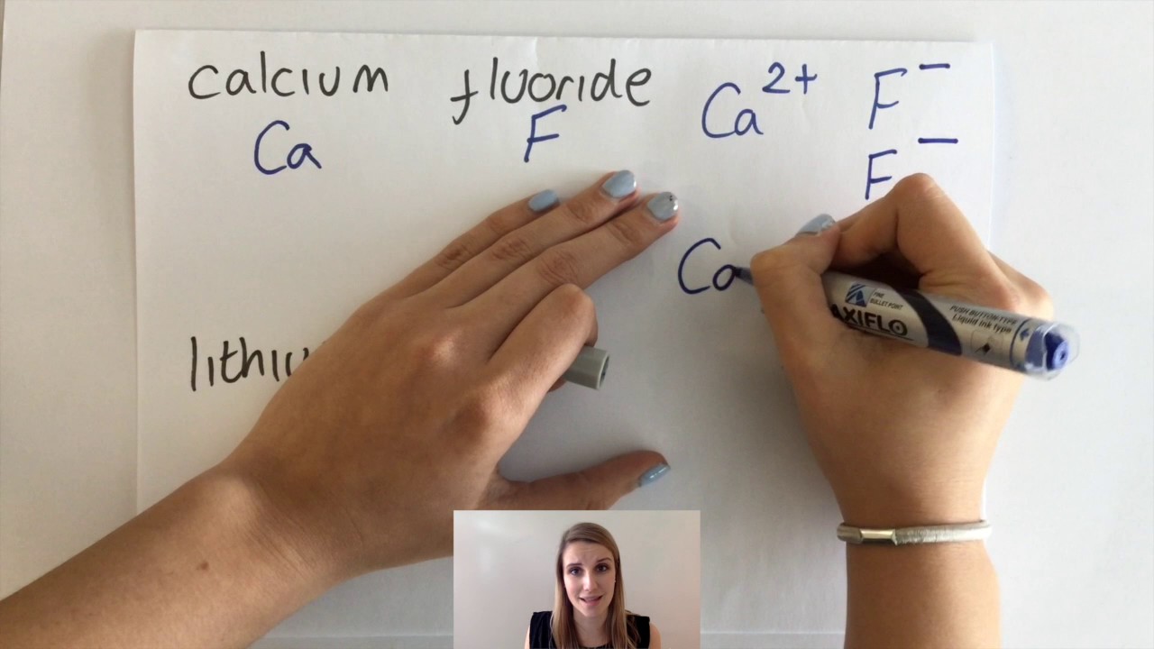How to work out the formula of an ionic compound - SIMPLE GCSE EXPLANATION