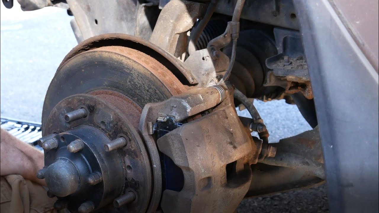 1995 HiAce Front Brake Overhaul