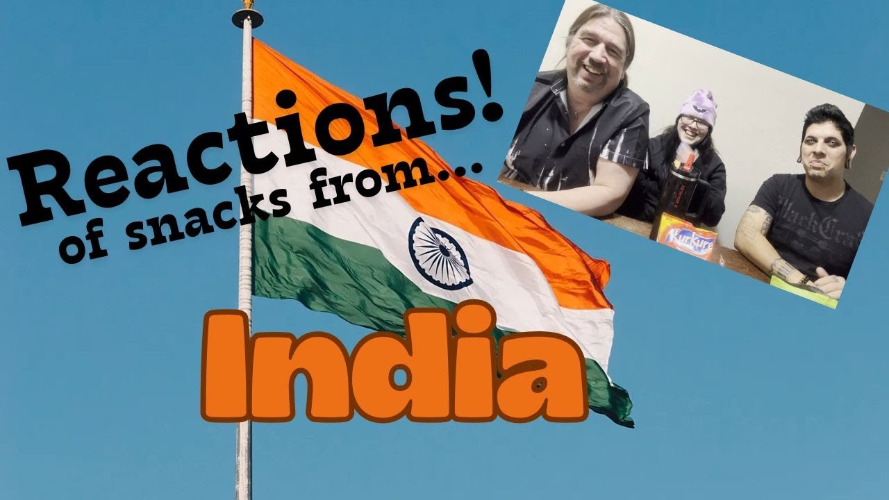 Reactions to snacks from India!