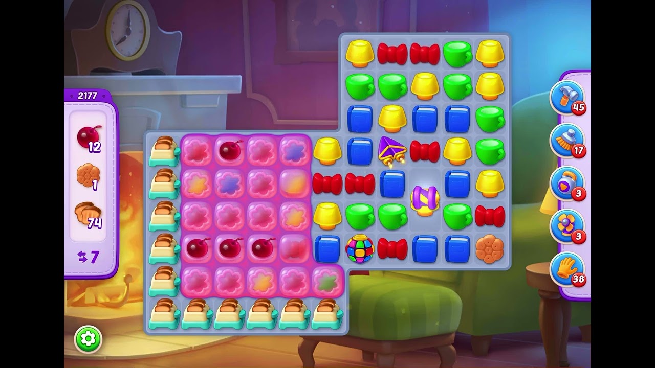 Homescapes Level 2177 Hard