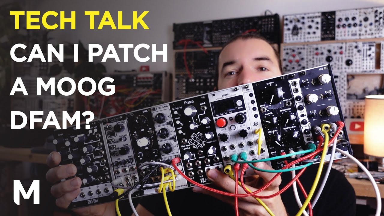 Can I patch a Moog DFAM to fight GAS?