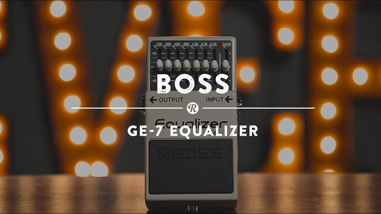 Boss GE-7 Graphic Equalizer | Reverb Demo Video